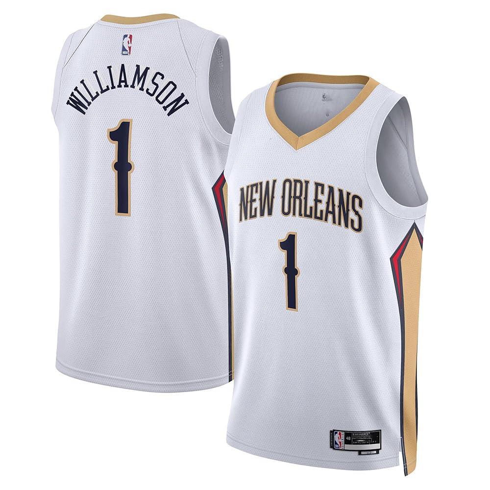 NBAユニフォーム　ニューオリンズペリカンズ　1番　ザイオンウィリアムソン　S Amazon.com: Zion Williamson New Orleans Pelicans #1 Navy